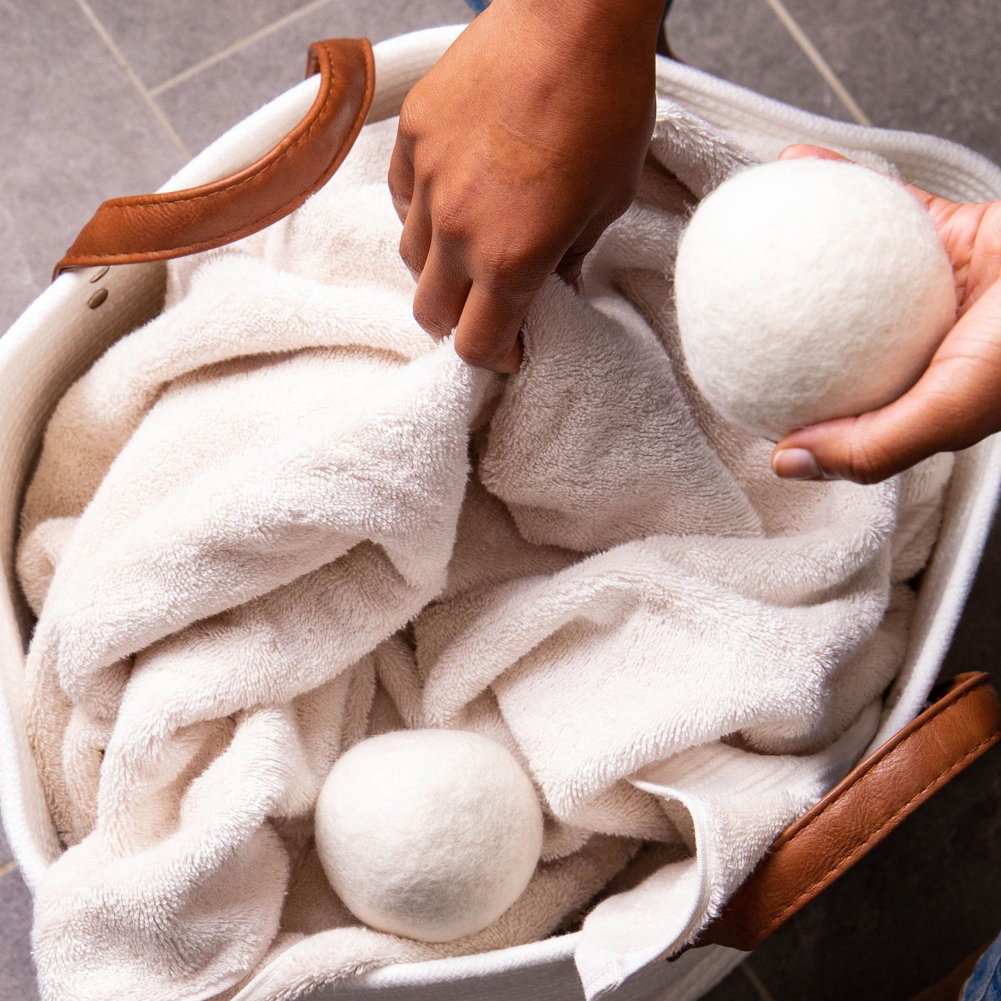 3ct Natural Organic Dryer Balls