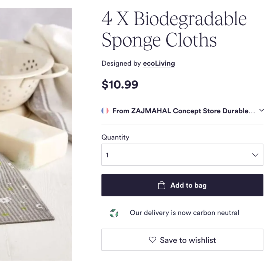 4ct Swedish Sponge Cloths