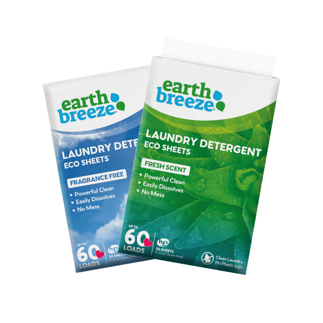 Earth Breeze Laundry Detergent Sheets