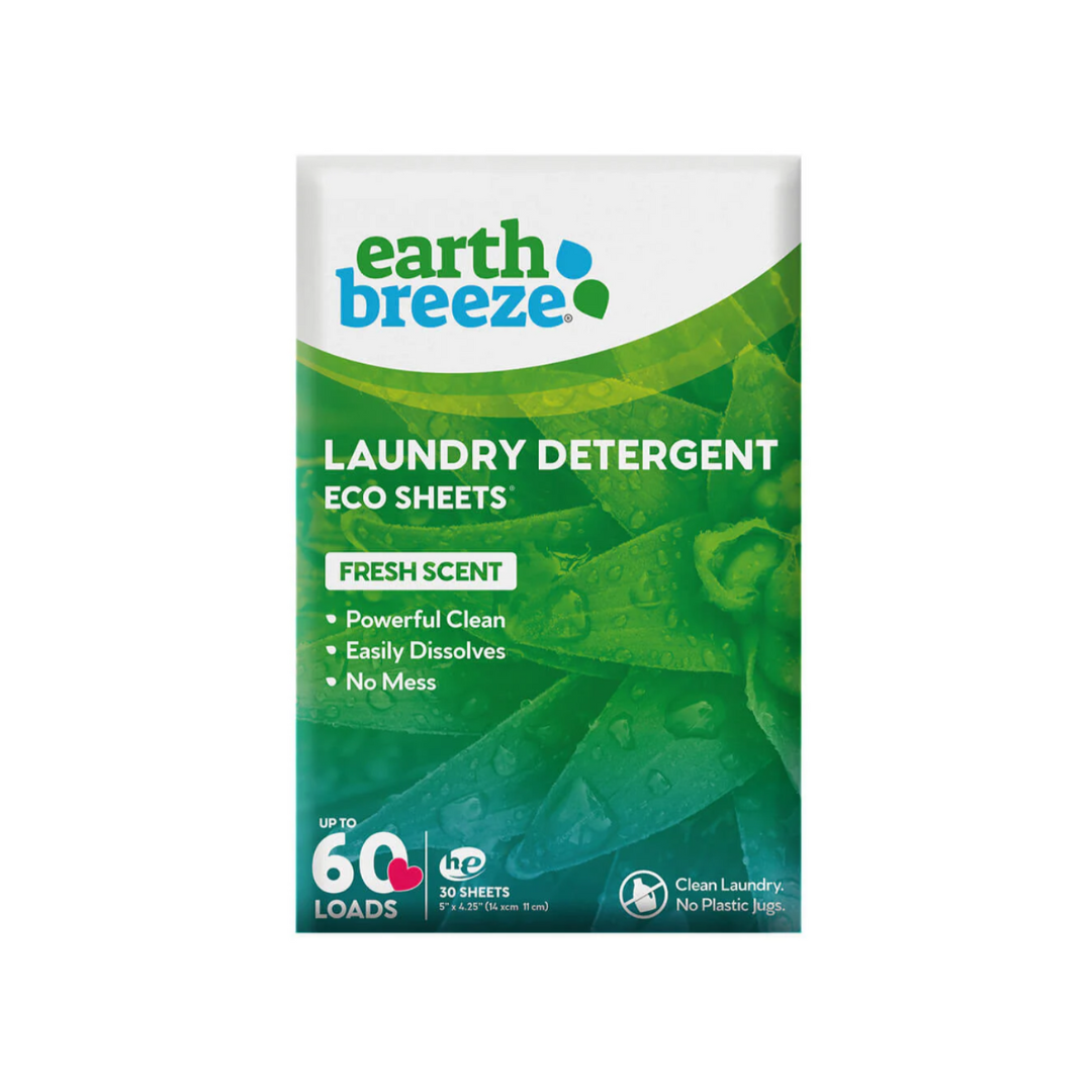 Earth Breeze Laundry Detergent Sheets