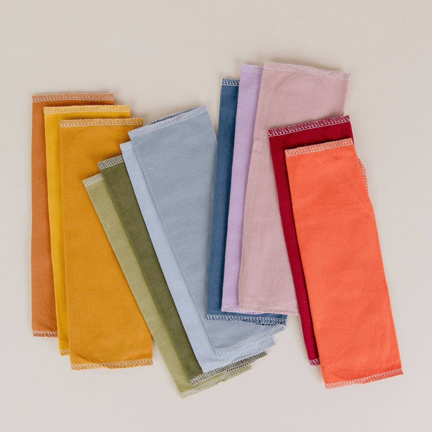 12pc Organic Reusable Paper Towels