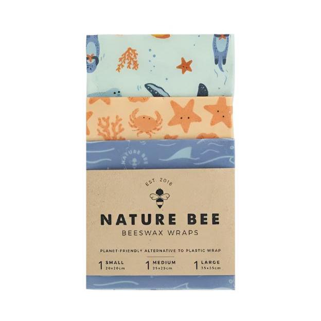 Sustainable Bees Wax Wraps, 3ct.