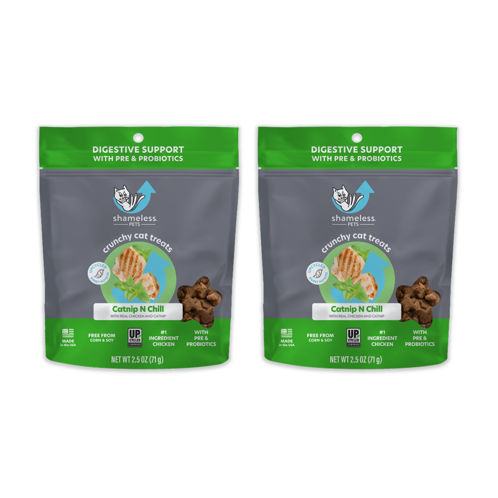 2 Pack - Upcycled Cat Treats (Recycled Plastic Packaging)