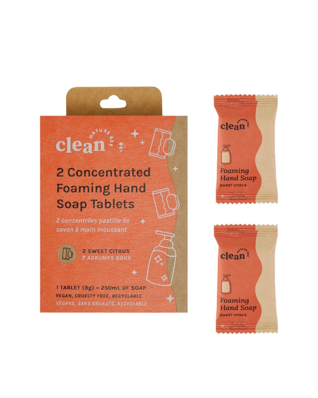 Foaming Hand Soap Tablets 2pc