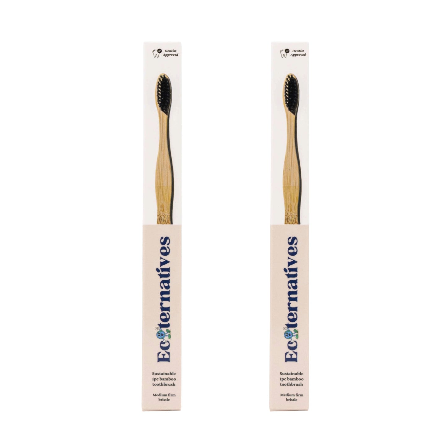 2pc Bamboo Toothbrushes