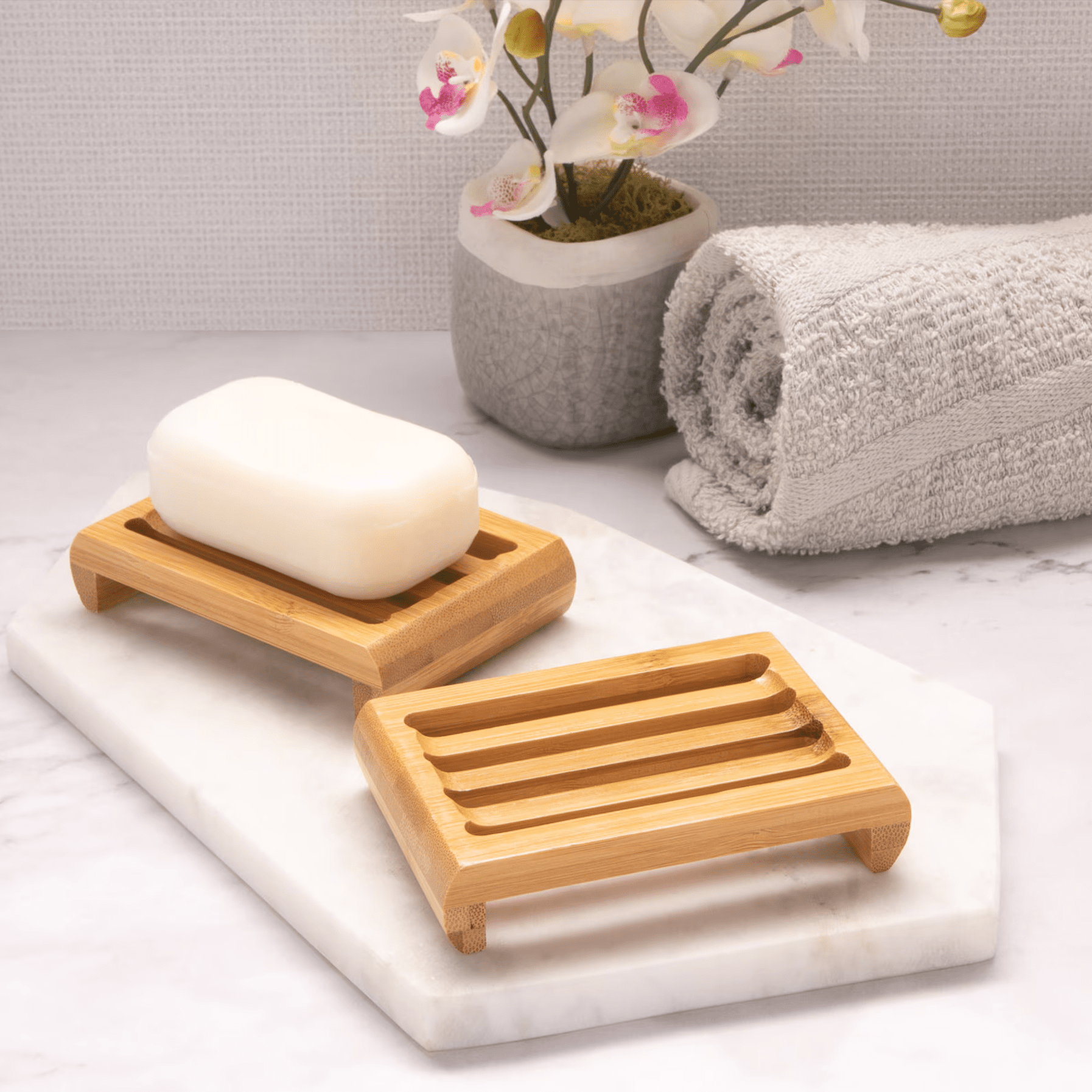 Bamboo Switch Soap Rest