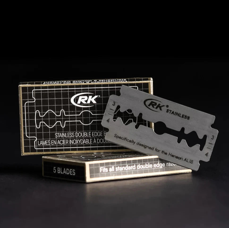 100pk RK Stainless Steel Razor Blades