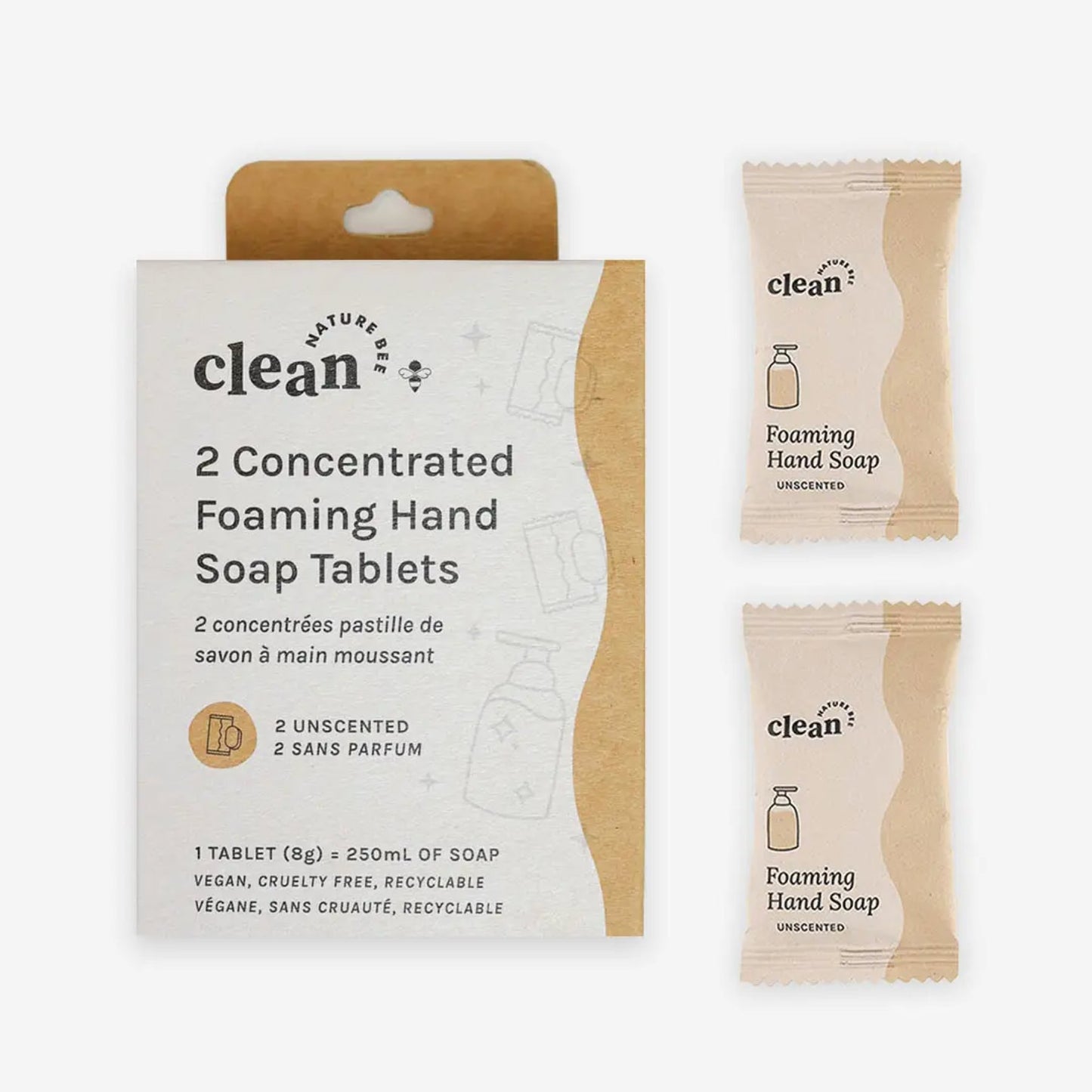 2pc Foaming Hand Soap Tablets - Ecoternatives