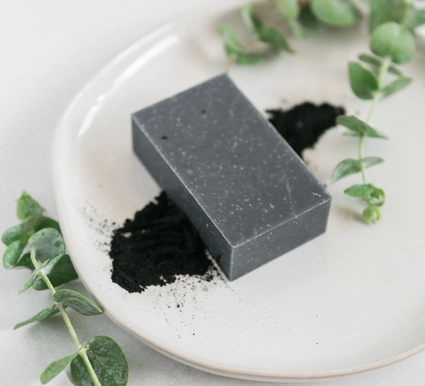 4oz Organic Oil Reducing Charcoal Face Bar out of box