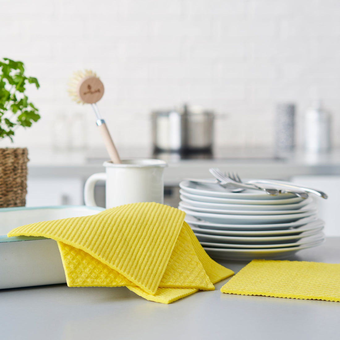 4ct Swedish Sponge Cloths – Ecoternatives