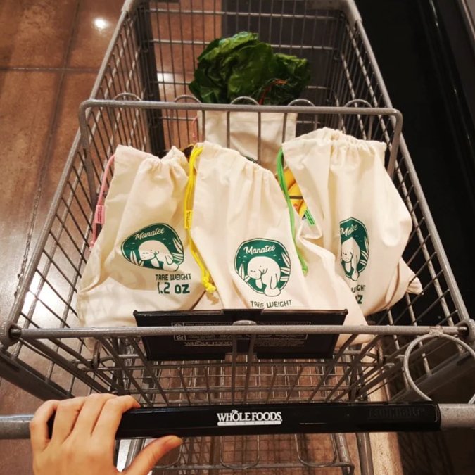 Fundraiser! 100% Organic Reusable Produce Bags