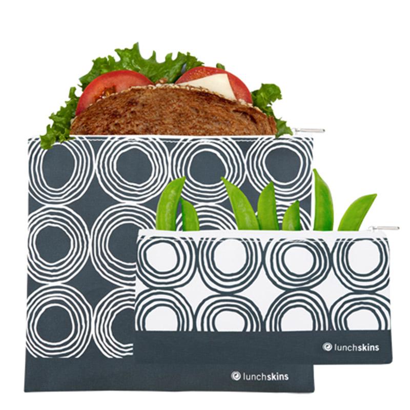 Owl Print Reusable Sandwich Bags. Reusable Snack Bags. Food 